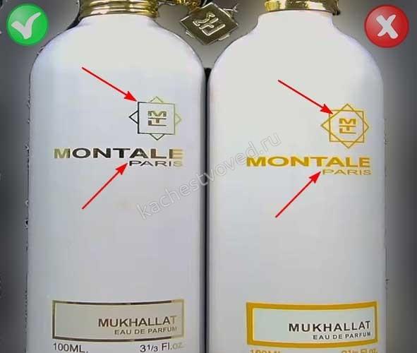 Montale как отличить оригинал от подделки