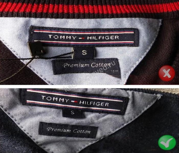 Как отличить оригинал Tommy Hilfiger от подделки?